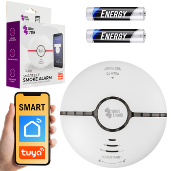 Smart Life Funk-Rauchmelder SL-DS01