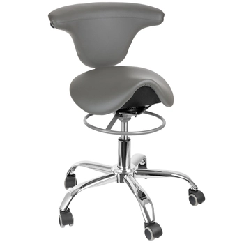 Ergonomiczny hoker regulowany SELLA szary