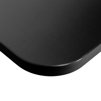 Universal-Schreibtischplatte 130x65x18 cm Schwarz P