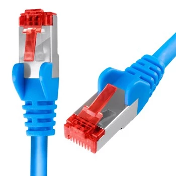 RJ45 CAT 6 S/FTP AWG27 LSZH blau 75m Kabel