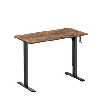 Verstellbarer manueller Schreibtisch Moris 110BR 120x60 cm