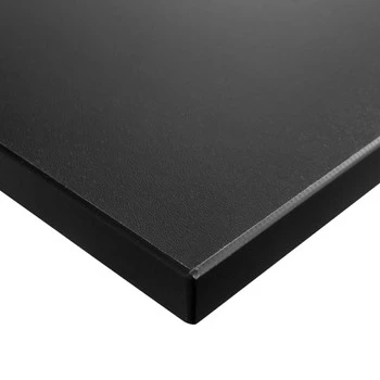 Universal-Schreibtischplatte 130x65x18 cm Schwarz P