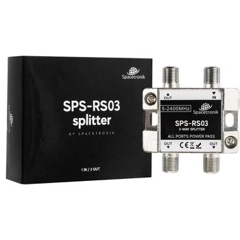 Spacetronik SPS-RS03 1/3 5-2400 MHz Splitter