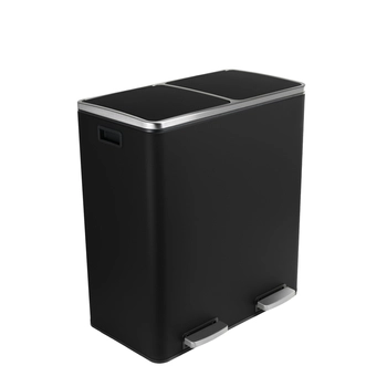 Funky Trash Can Ink Black Spacetronik Podwójny