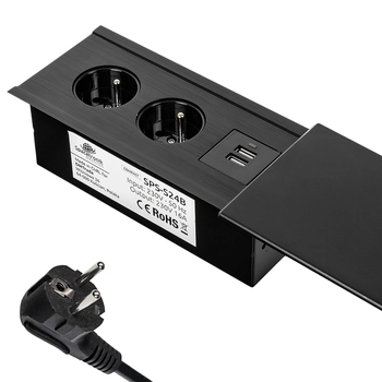 Spacetronik SPS-S24B COMPACT Aufputzdose