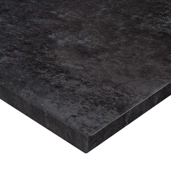 Universal-Schreibtischplatte 120x60x18 cm Beton dunkel