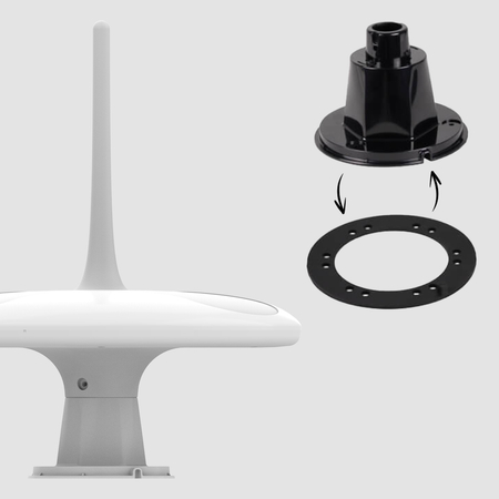 Antena dookólna DVB-T2 Spacetronik UFO 4K LTE 360