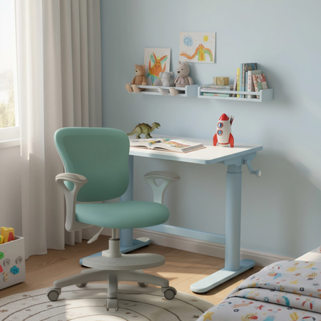 Elektrischer Schreibtisch mit Ablage Spacetronik SPE-X116AT