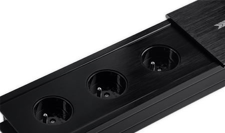 Gniazdo blatowe zasuwane Spacetronik SPS-S33B