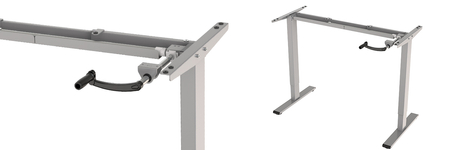 Stelaż biurkowy na korbkę Spacetronik SPE-114MG