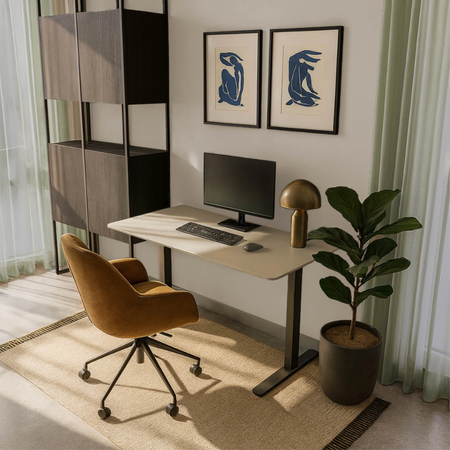 Elektryczny stelaż biurkowy Spacetronik SPE-222OB