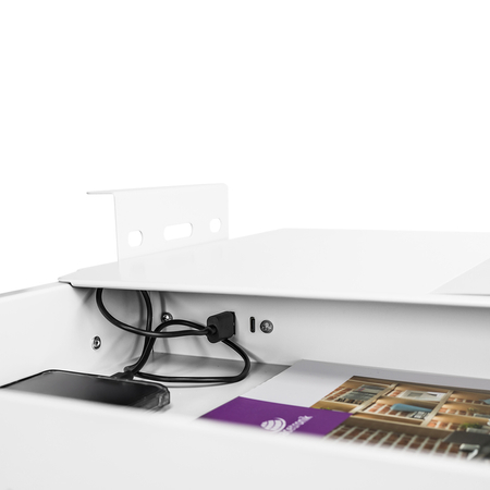 Under-Desk Storage Drawer Shelf USB Standard Black