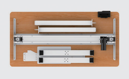 Elektryczne biurko Spacetronik Moris 120WW 120x60