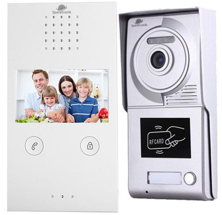 Video-Türsprechanlage für Einfamilienhäuser 4.3"