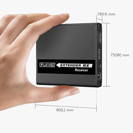 Spacetronik SPH-HLC7 HDMI zu LAN KVM Konverter