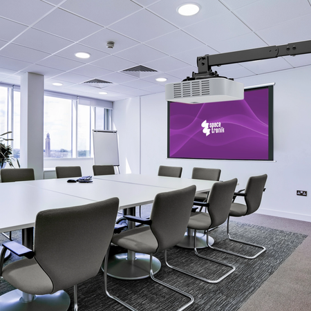 Zestaw ekran elektryczny 4K HD PVC EASY VIEW uchwyt SPA P02B