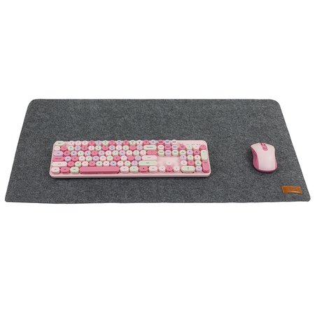 Mata filcowa pod myszkę szara 80xd40cm SPB061