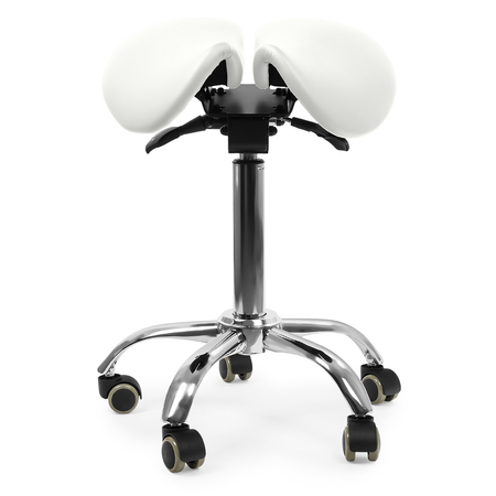 Ergonomisch verstellbarer Hocker SELLA weiß