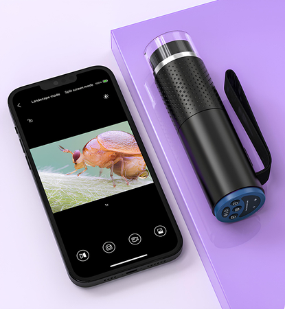 Mikroskop cyfrowy z Wifi Smartphone SP-MS01B