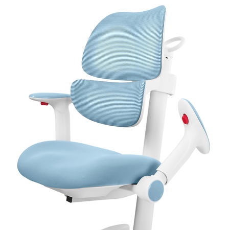 Zestaw dla dziecka regulowane biurko 112×60 z półką + ergonomiczne krzesło Spacetronik XD