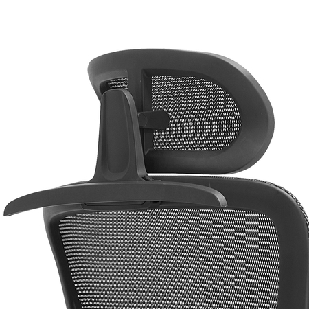 Egonomiczny fotel biurowy obrotowy ELSA Czarny