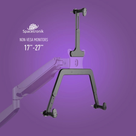 Uchwyt na monitor bez otworów Spacetronik SPP-030B