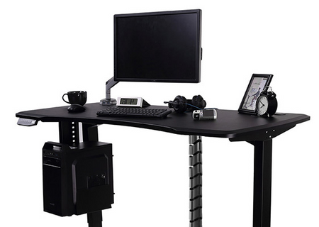 Spacetronik SPK-03B schwarz Kabelführung 80cm