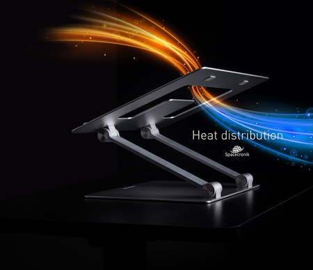 Spacetronik SPR-101G verstellbarer Laptop-Ständer