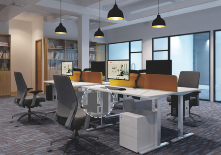 PC-Tischhalterung Spacetronik ERGOLINE SPB-101G