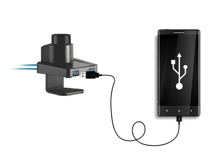 Uchwyt na dwa monitory Spacetronik SPA-H120