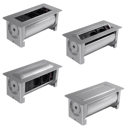 Spacetronik SPS-O24CS V2 Aufputz-Drehsteckdose