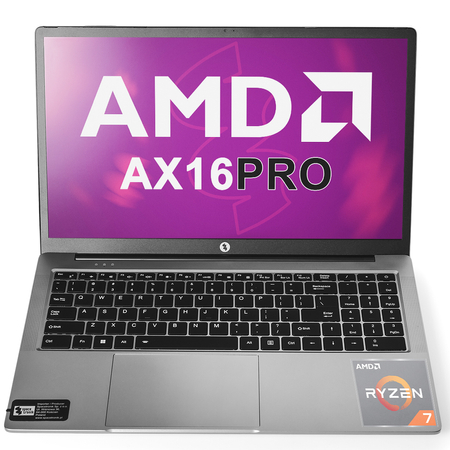 Laptop AX16PRO SSD 512GB M.2 16GB RAM AMD Ryzen