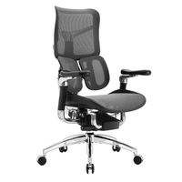 Springle 66 Büro-Drehstuhl Schwarz