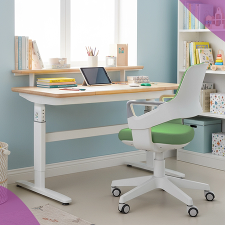 Zestaw regulowane biurko i krzesełko Spacetronik XD dla chopca