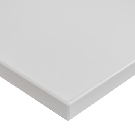 Blat biurka uniwersalny 158x70x18 cm Biały