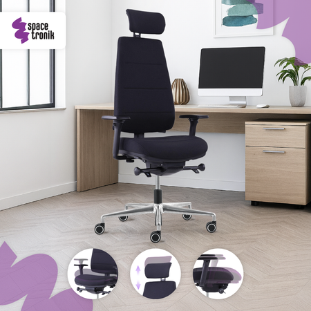 Fotel biurowy Spacetronik MEGREZ SPC-MEGREZ-M0999