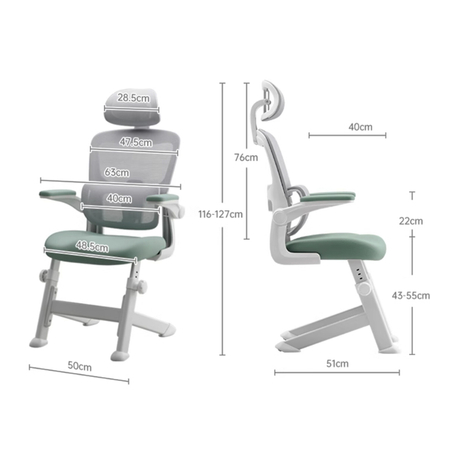 Krzesło regulowane dziecięce Spacetronik SPC-XD14S Niebieskie