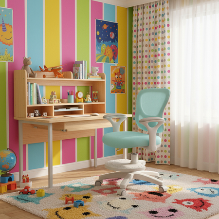 Krzesło dziecięce Spacetronik SPC-XD17S Niebieskie