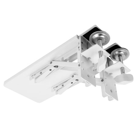 Podłokietnik do biurka Spacetronik SPB131W ergonomiczne wsparcie biały