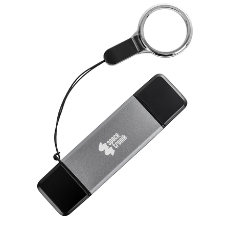 Spacetronik SPU-CR06 czytnik kart SD USB-A i USB-C