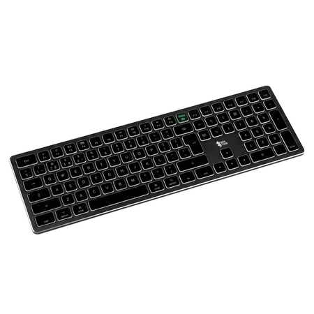 Cienka klawiatura bezprzewodowa EZZY 02KWB czarna