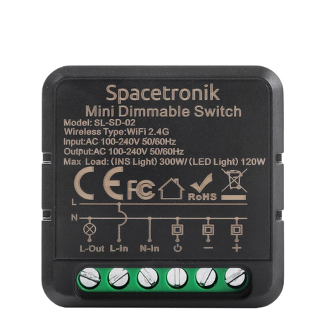 Mini Dimmer ściemniacz światła SMART WiFI Tuya