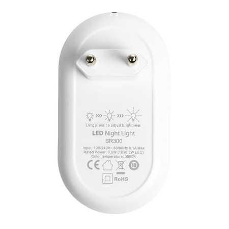 Lampka nocna automat sensor zmierzchu SR300