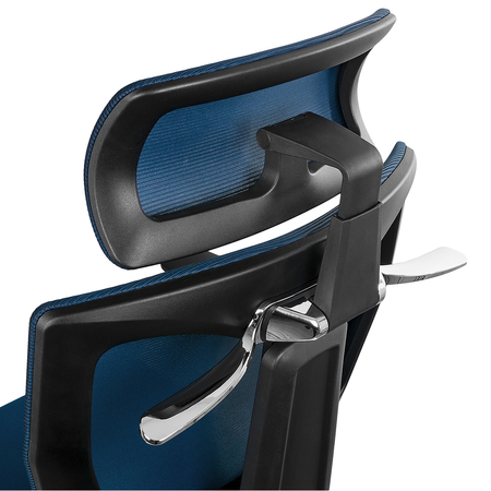 Fotel biurowy obrotowy z podłokietnikiem BARD blue