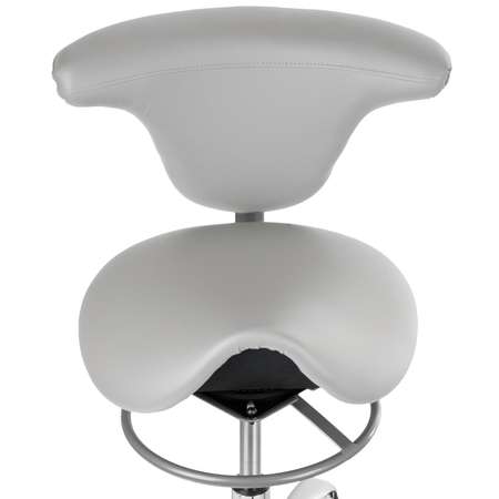 Ergonomiczny hoker regulowany SELLA biały