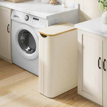 Kosz na pranie 65L 1 komorowy biały