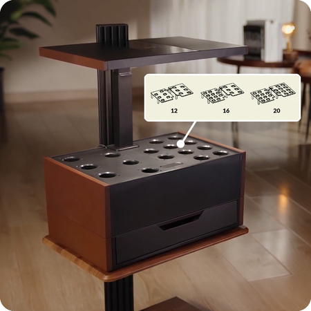 Zestaw doniczka stojak szuflada SPGC22GO-SET1