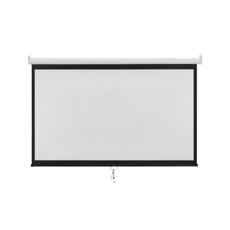 Manuell einziehbare Projektionswand 100" Zoll 16:9