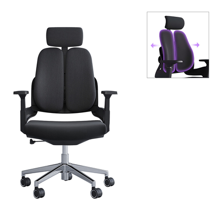 Barry Bürodrehstuhl Schwarz