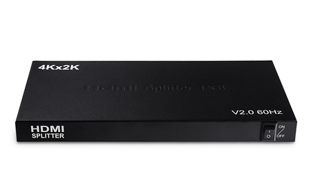 Rozgałęźnik HDMI 1x8 SPH-RS108_V20 4K 60 Hz HDR